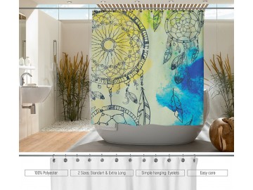 Завеса за баня Aquarelle Dream Catcher 